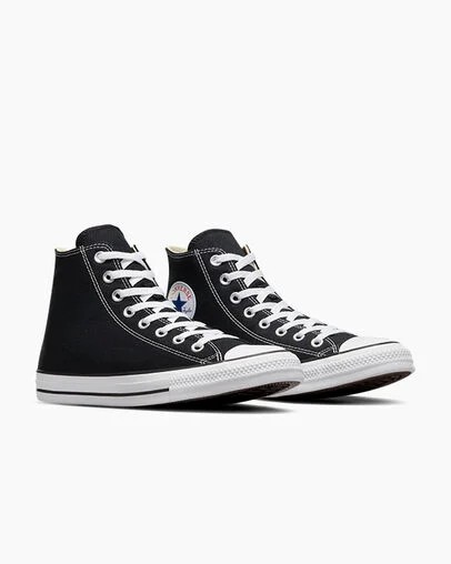 Zapatillas de Lona Converse Chuck Taylor All Star Niños Negras Chile | C-87964539