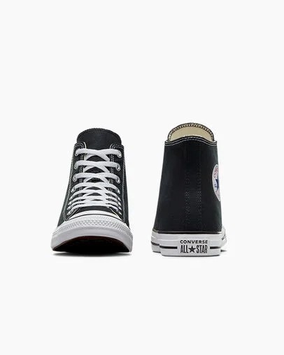 Zapatillas de Lona Converse Chuck Taylor All Star Niños Negras Chile | C-87964539