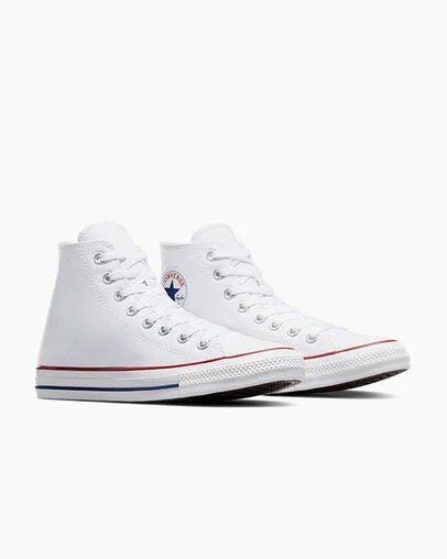 Zapatillas de Lona Converse Chuck Taylor All Star Niños Blancas Chile | C-23641789