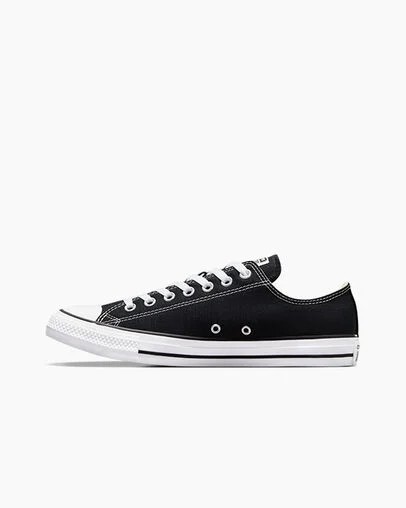 Zapatillas de Lona Converse Chuck Taylor All Star Niños Negras Chile | C-27946019