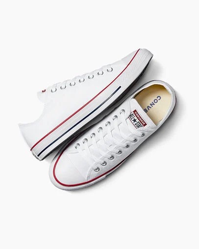 Zapatillas de Lona Converse Chuck Taylor All Star Niños Blancas Chile | C-13670489