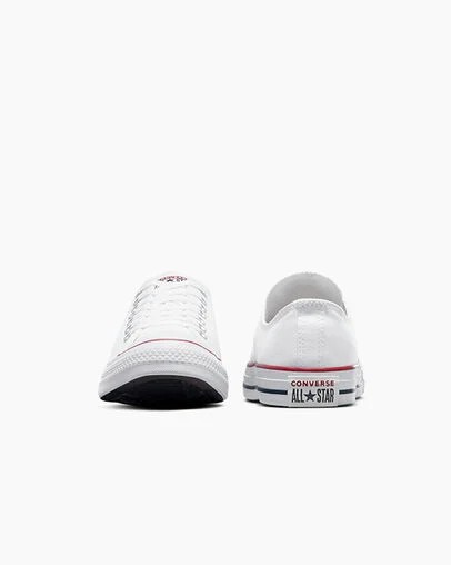 Zapatillas de Lona Converse Chuck Taylor All Star Niños Blancas Chile | C-13670489