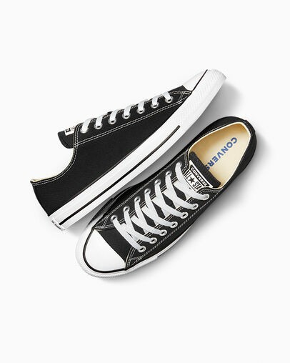 Zapatillas de Lona Converse Chuck Taylor All Star Hombre Negras Chile | C-78160359