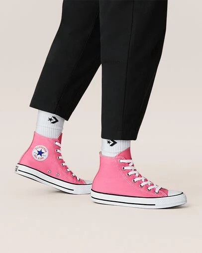 Zapatillas de Lona Converse Chuck Taylor All Star Hombre Rosas Chile | C-49507129