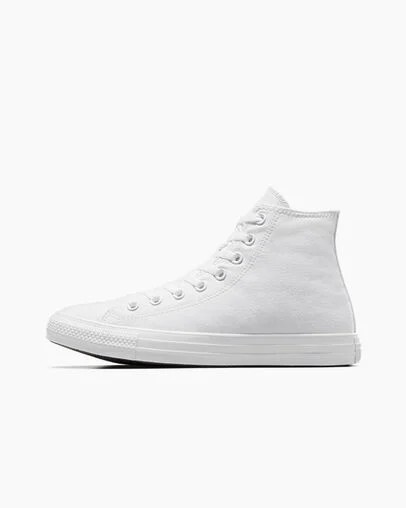 Zapatillas de Lona Converse Chuck Taylor All Star Hombre Blancas Chile | C-58239719