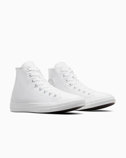 Zapatillas de Lona Converse Chuck Taylor All Star Hombre Blancas Chile | C-58239719