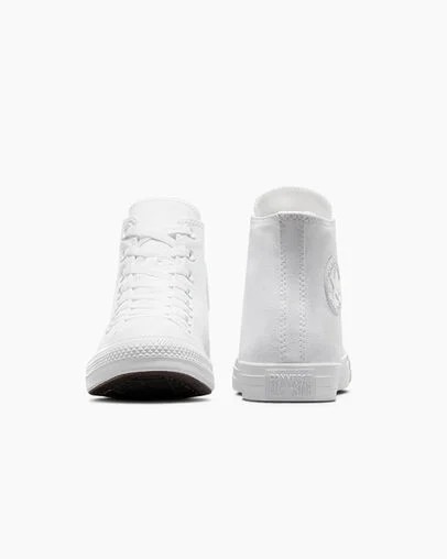 Zapatillas de Lona Converse Chuck Taylor All Star Hombre Blancas Chile | C-58239719