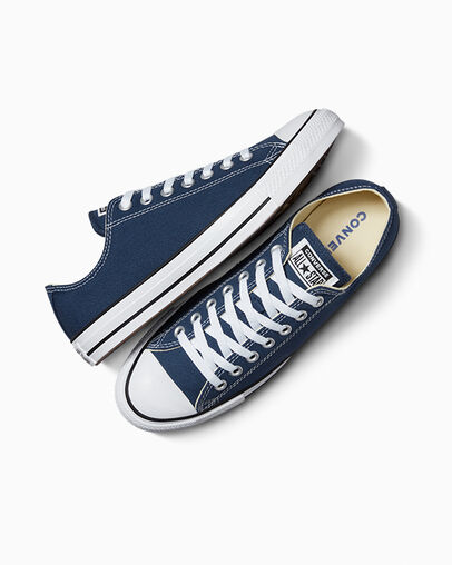 Zapatillas de Lona Converse Chuck Taylor All Star Hombre Azul Marino Chile | C-31452699