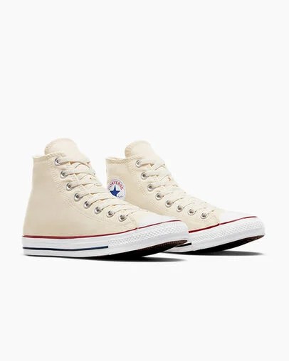 Zapatillas de Lona Converse Chuck Taylor All Star Hombre Beige Blancas Chile | C-72956319