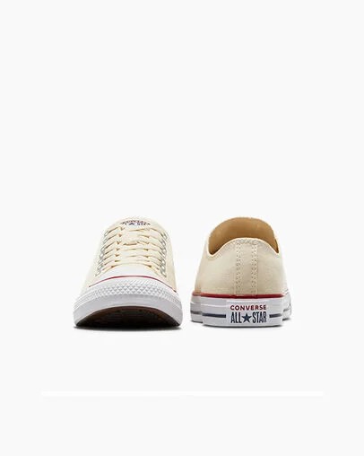 Zapatillas de Lona Converse Chuck Taylor All Star Hombre Beige Blancas Chile | C-95321649