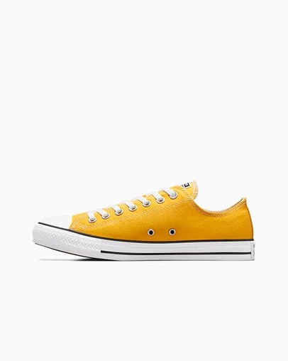 Zapatillas de Lona Converse Chuck Taylor All Star Hombre Limón Chile | C-65740139