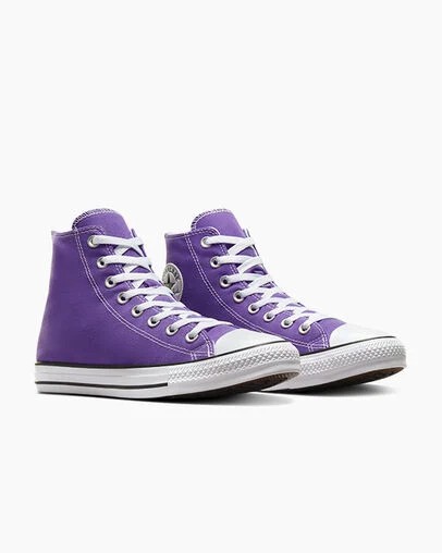 Zapatillas de Lona Converse Chuck Taylor All Star Hombre Moradas Chile | C-08749329