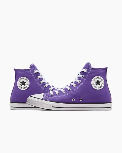 Zapatillas de Lona Converse Chuck Taylor All Star Hombre Moradas Chile | C-08749329