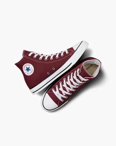 Zapatillas de Lona Converse Chuck Taylor All Star Hombre Burdeos Chile | C-75281069