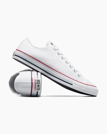 Zapatillas de Lona Converse Chuck Taylor All Star Mujer Blancas Chile | C-12670859