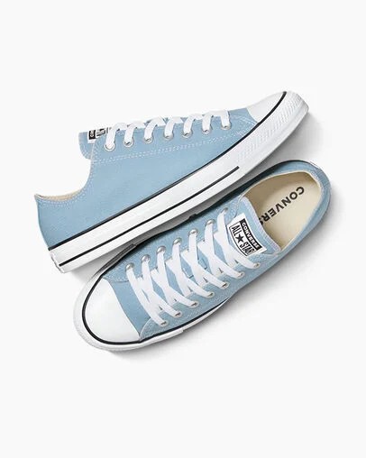 Zapatillas de Lona Converse Chuck Taylor All Star Mujer Azules Chile | C-86735249