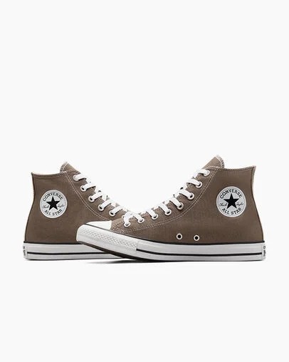 Zapatillas de Lona Converse Chuck Taylor All Star Mujer Gris Marrones Chile | C-72480959