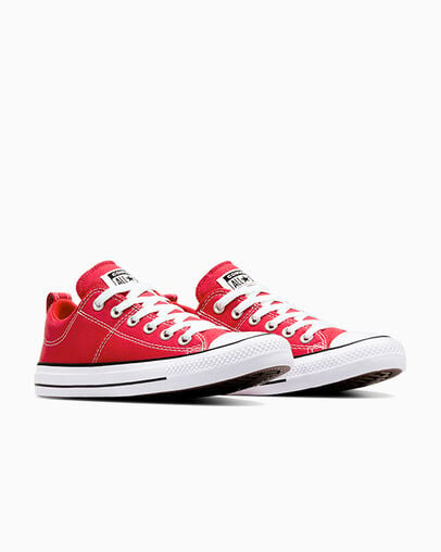 Zapatillas de Lona Converse Chuck Taylor All Star Madison Mujer Rojas Blancas Negras Chile | C-50489739