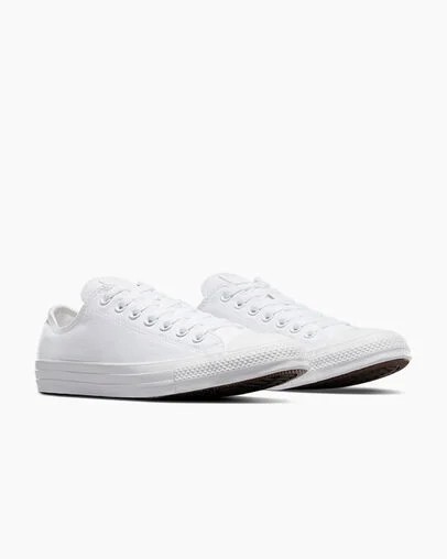 Zapatillas de Lona Converse Chuck Taylor All Star Mujer Blancas Chile | C-05986739