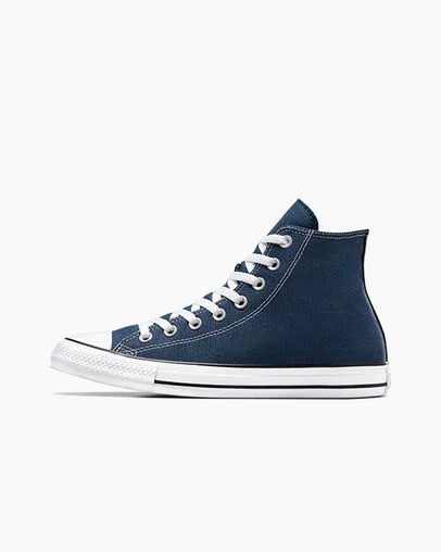 Zapatillas de Lona Converse Chuck Taylor All Star Mujer Azul Marino Chile | C-63419759