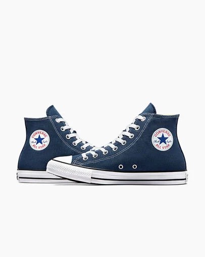 Zapatillas de Lona Converse Chuck Taylor All Star Mujer Azul Marino Chile | C-63419759