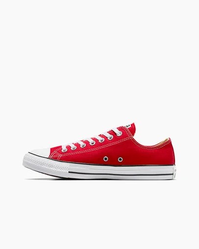 Zapatillas de Lona Converse Chuck Taylor All Star Mujer Rojas Chile | C-79452819