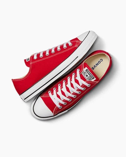 Zapatillas de Lona Converse Chuck Taylor All Star Mujer Rojas Chile | C-79452819