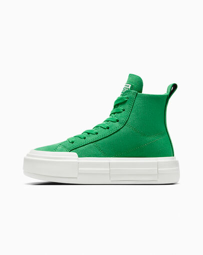 Zapatillas de Lona Converse Cruise Mujer Verde Verde Blancas Chile | C-76814909