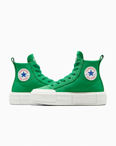 Zapatillas de Lona Converse Cruise Mujer Verde Verde Blancas Chile | C-76814909