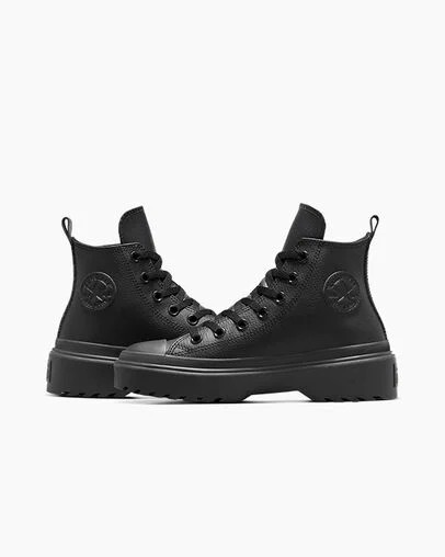 Zapatos Plataforma Converse Chuck Taylor All Star Lugged Lift Niños Negras Chile | C-87026939