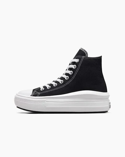 Zapatos Plataforma Converse Chuck Taylor All Star Move Hombre Negras Beige Blancas Chile | C-42379089