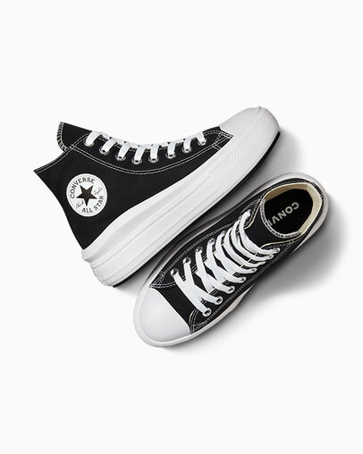 Zapatos Plataforma Converse Chuck Taylor All Star Move Hombre Negras Beige Blancas Chile | C-42379089