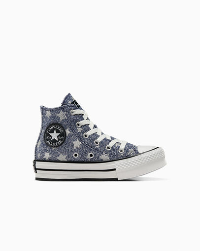 Zapatos Plataforma Converse Converse x Coraline Chuck Taylor All Star EVA Lift Niños Negras Chile | C-38597049