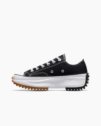 Zapatos Plataforma Converse Run Star Hike Hombre Negras Blancas Chile | C-64297809