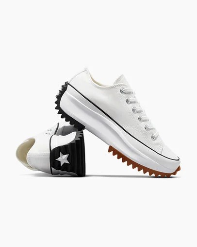 Zapatos Plataforma Converse Run Star Hike Hombre Blancas Negras Chile | C-86254979