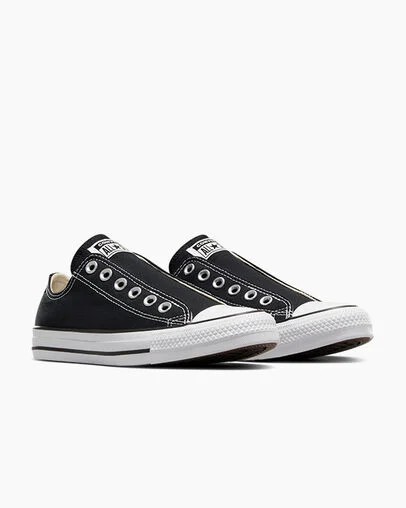 Zapatos Slip On Converse Chuck Taylor All Star Hombre Negras Blancas Chile | C-56487939