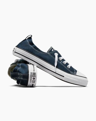 Zapatos Slip On Converse Chuck Taylor All Star Shoreline Mujer Azul Marino Chile | C-16320789