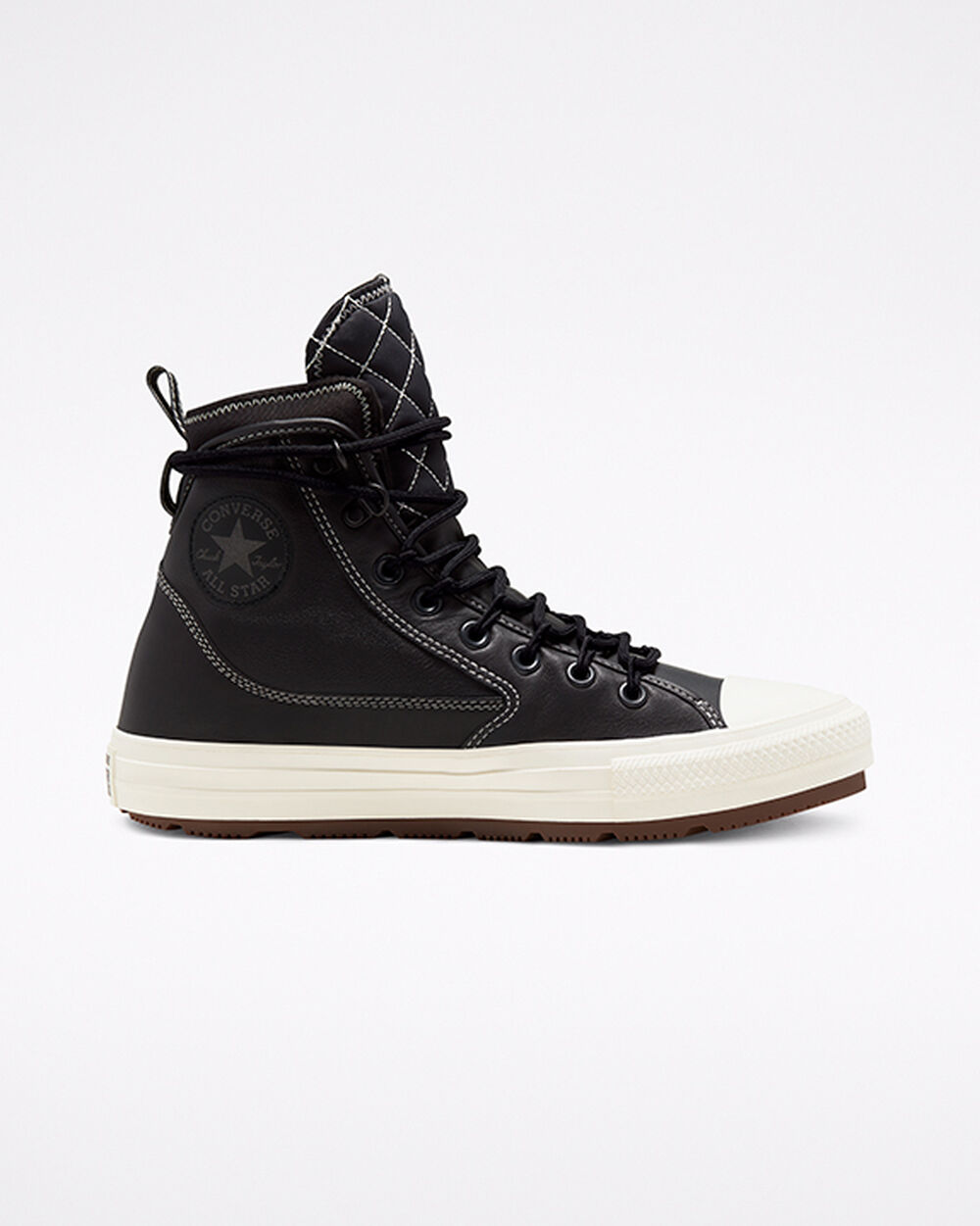 Botas Montaña Converse Chuck Taylor All Star Hombre Negras Blancas | Chile-50348