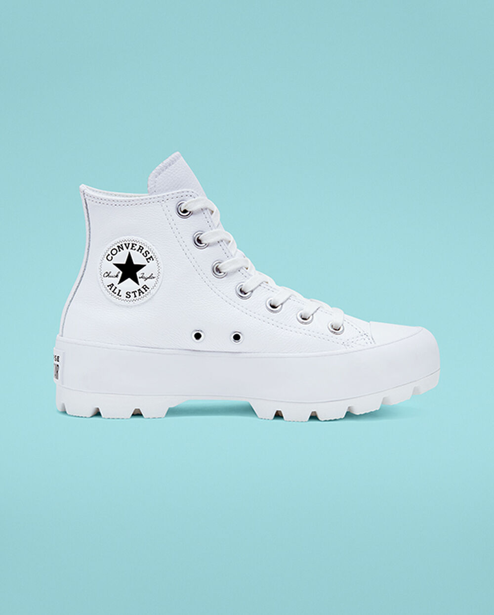 Botas de Invierno Converse Chuck Taylor All Star Mujer Blancas Negras Blancas | Chile-69185