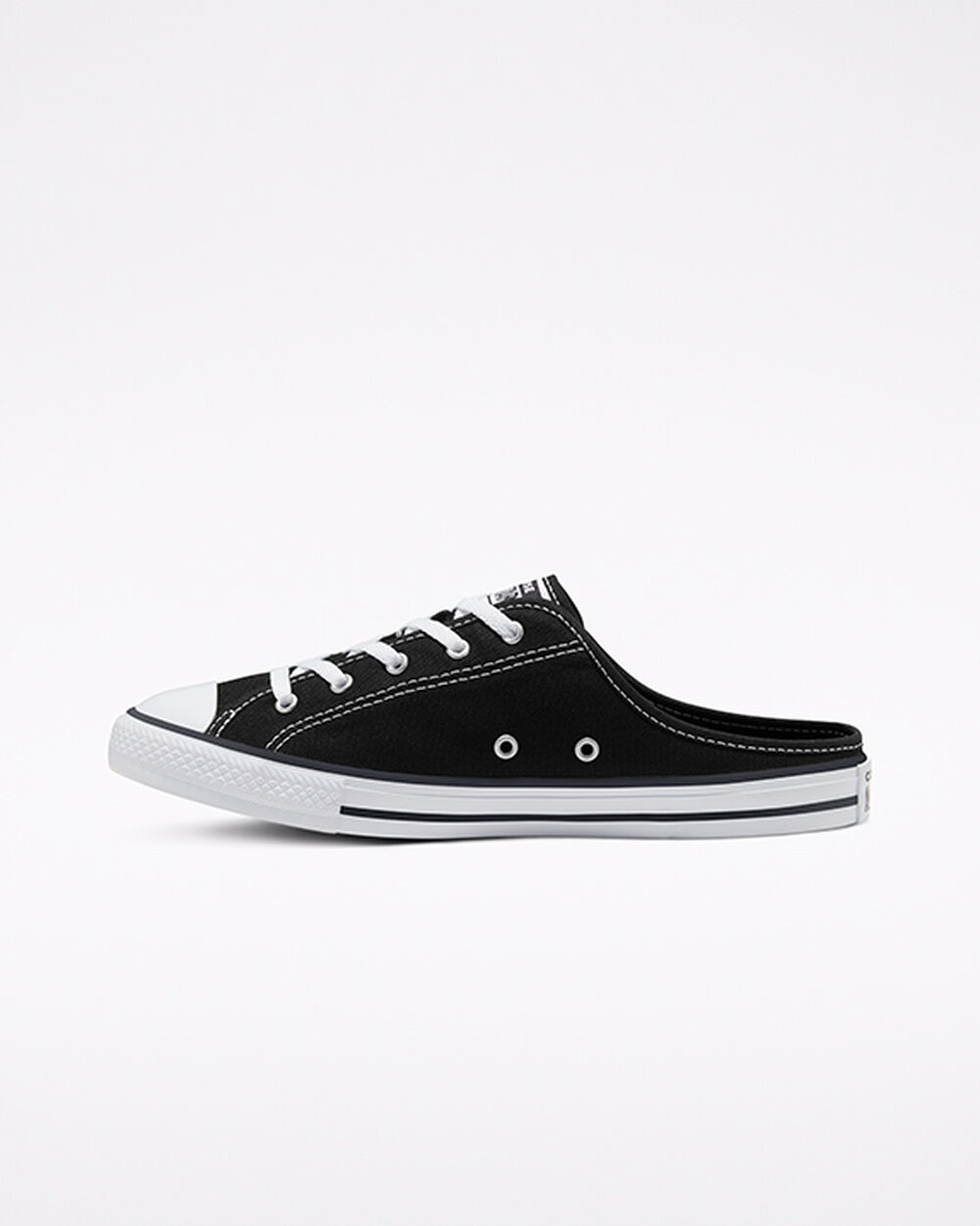 Slip On Converse Chuck Taylor All Star Mujer Negras Blancas | Chile-31678