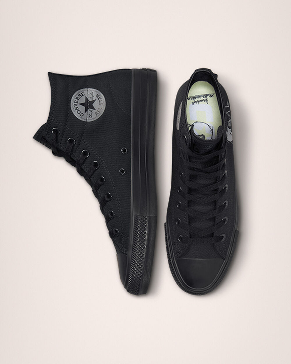 Zapatillas Converse CONS Chuck Taylor All Star Pro Hombre Negras | Chile-63971