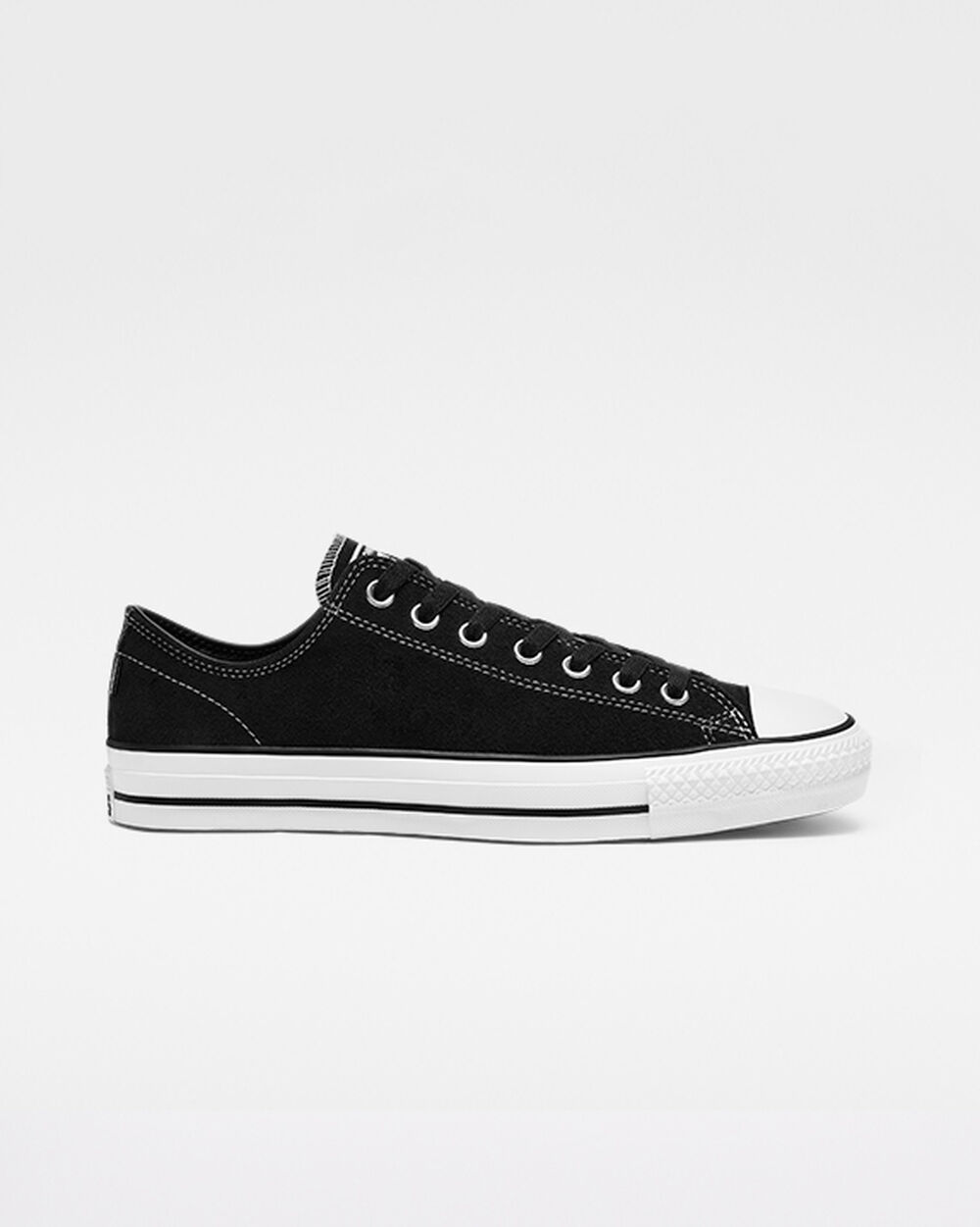 Zapatillas Converse CONS Chuck Taylor All Star Pro Hombre Negras Blancas | Chile-82157