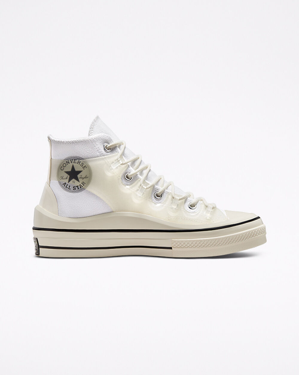 Zapatillas Converse Chuck 70 Hombre Blancas Negras | Chile-41509