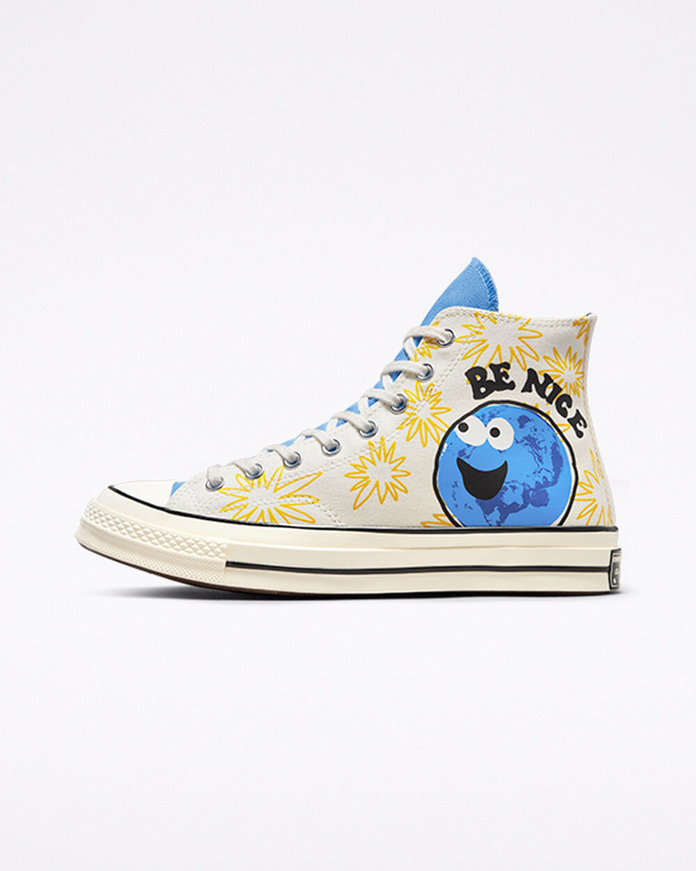 Zapatillas Converse Chuck 70 Hombre Blancas Azules | Chile-93685