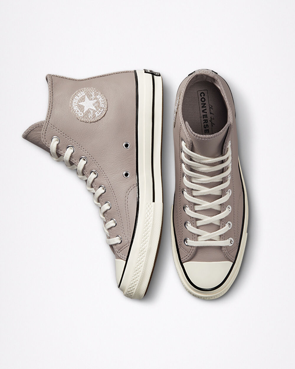 Zapatillas Converse Chuck 70 Hombre Gris Blancas Negras | Chile-35810