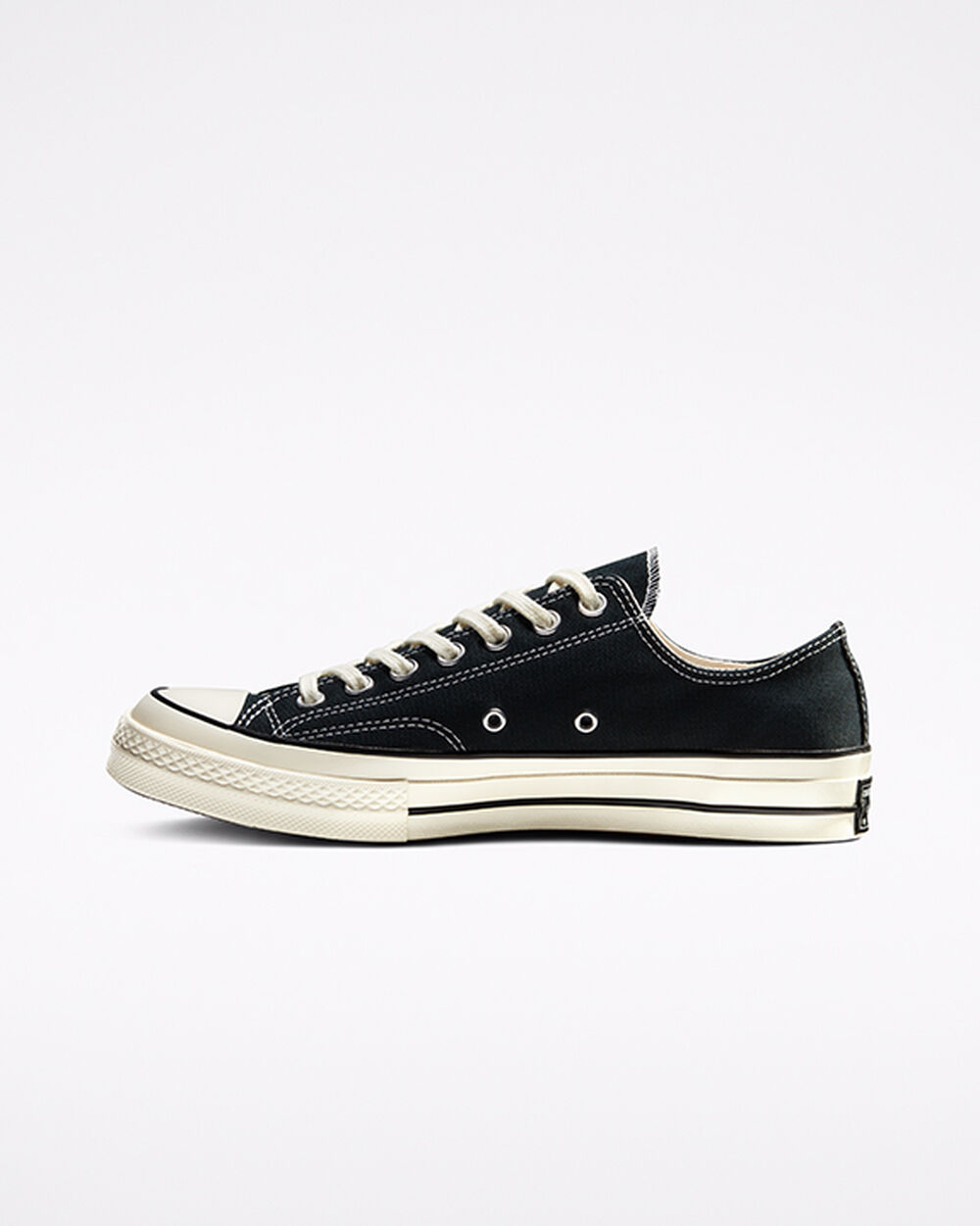 Zapatillas Converse Chuck 70 Hombre Negras Blancas | Chile-37816