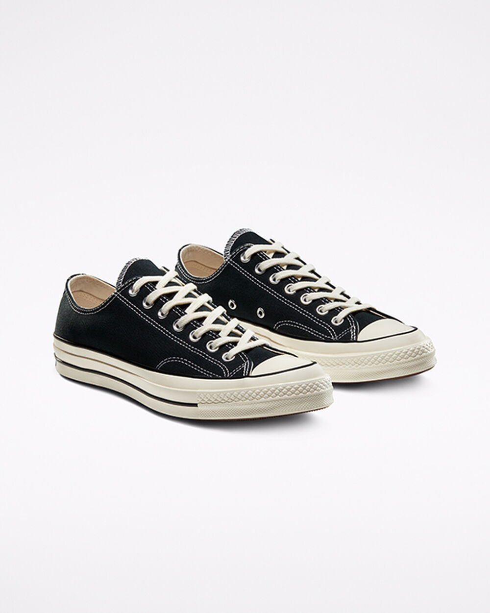 Zapatillas Converse Chuck 70 Hombre Negras Blancas | Chile-37816