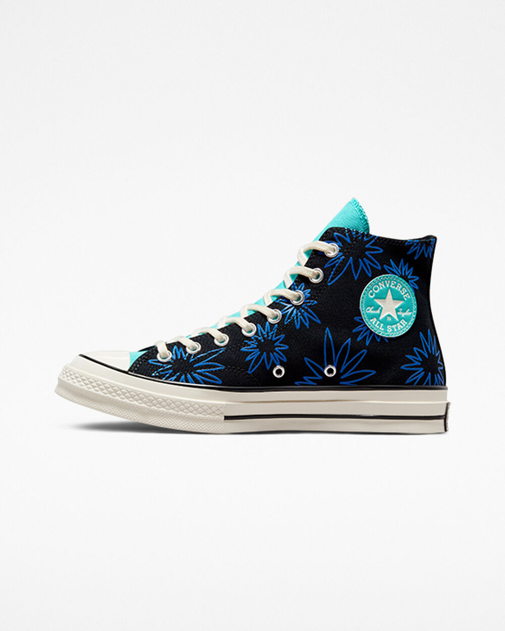 Zapatillas Converse Chuck 70 Hombre Negras Azules Turquesa Azul Real | Chile-71038