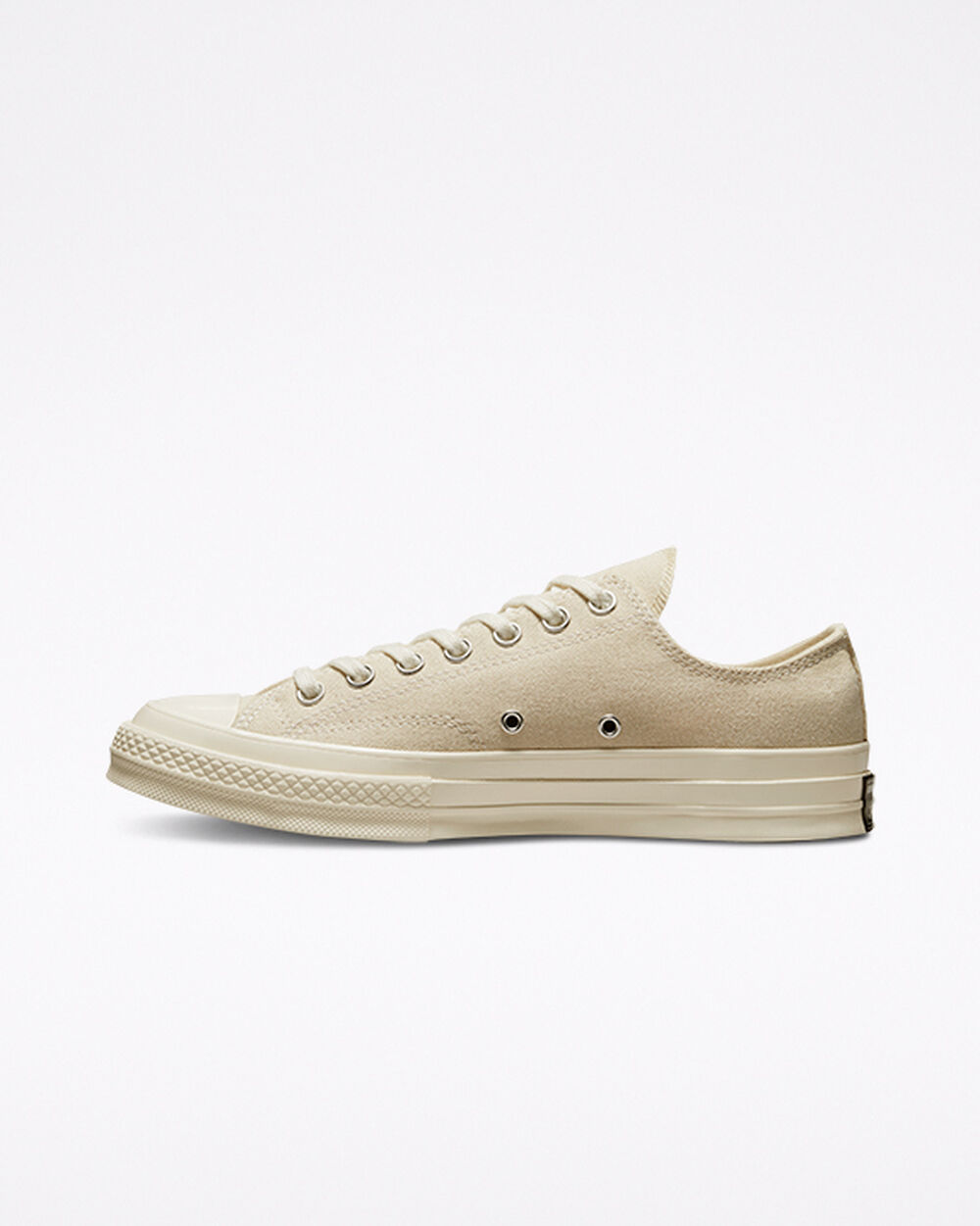 Zapatillas Converse Chuck 70 Mujer Beige Negras | Chile-96045