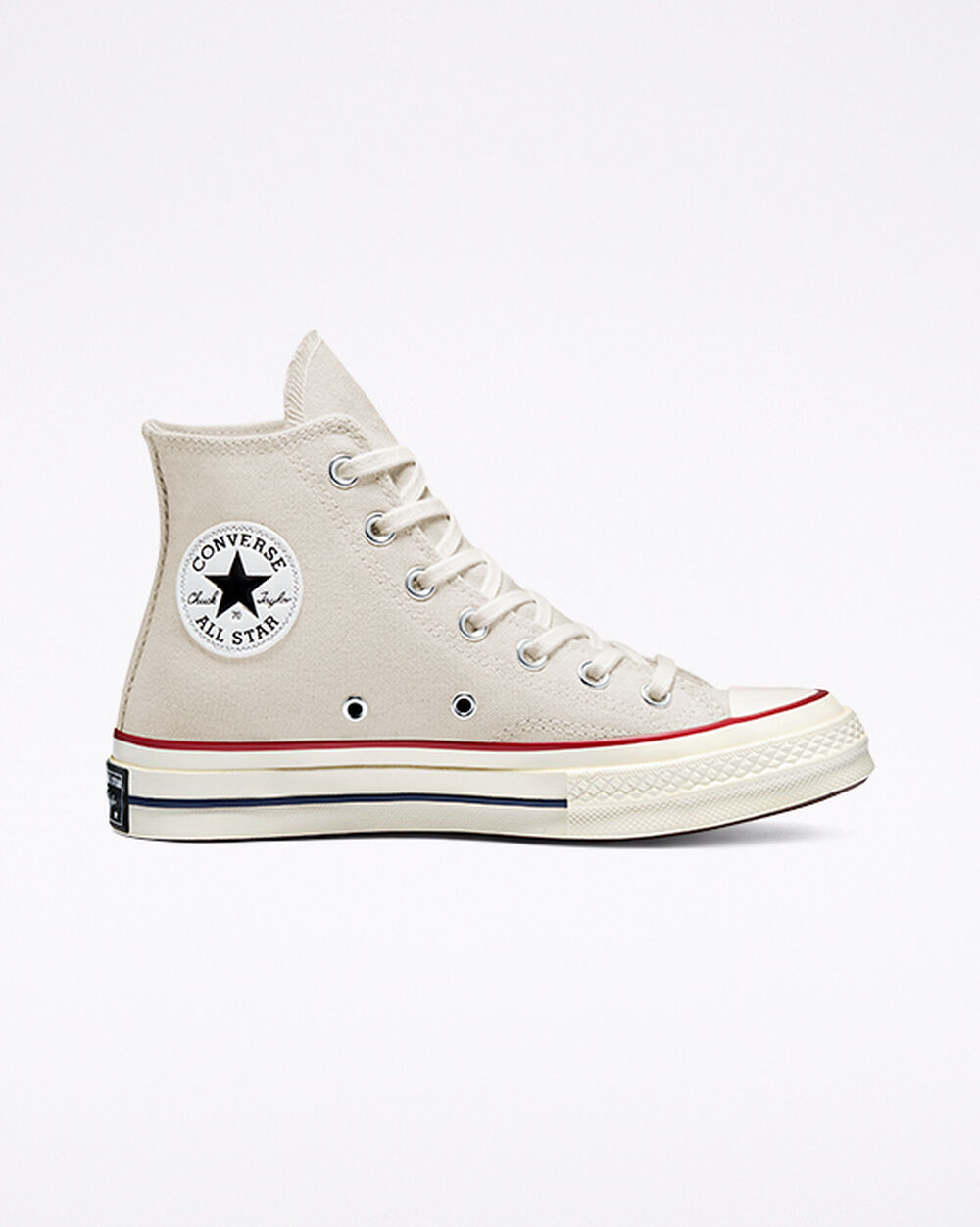 Zapatillas Converse Chuck 70 Mujer Kaki Rojas Oscuro Blancas | Chile-54630